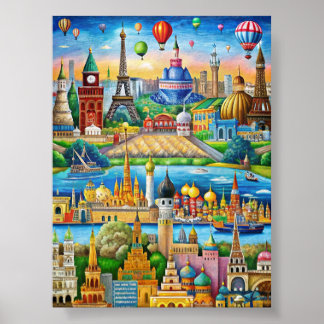 Discover the beauty of cultural diversity poster