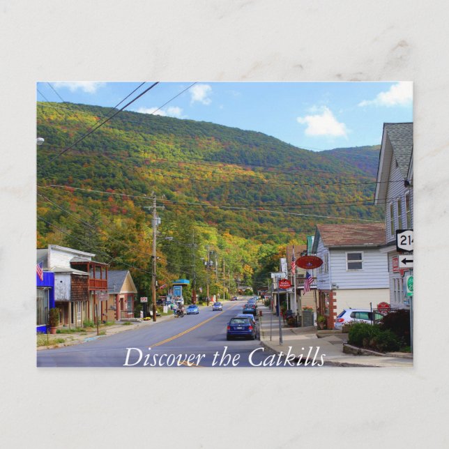 Discover the Catskills 4 Postcard (Front)