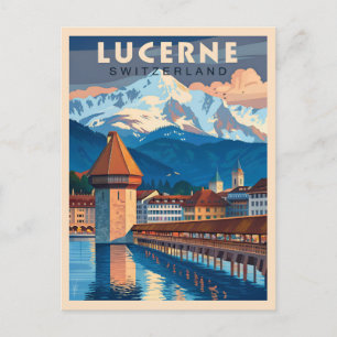 Discover the Charm of Lucerne Postcard