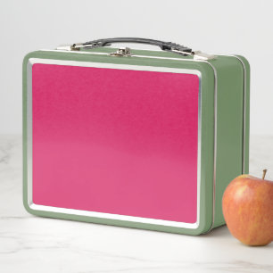 Discover the Elegance of Pink Background  Metal Lunch Box