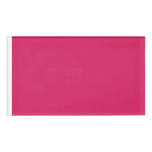 Discover the Elegance of Pink Background  Name Tag