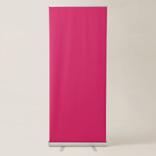 Discover the Elegance of Pink Background  Retractable Banner