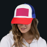 Discover the Elegance of Pink Background  Trucker Hat<br><div class="desc">Experience the beauty of a minimalist and elegant pink background with a white border design. Perfect for desktop wallpaper,  this modern artistic creation combines soft pastel colours for a visually striking contrast. Elevate your graphic design with this clean and modern art deco aesthetic</div>