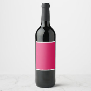Discover the Elegance of Pink Background  Wine Label
