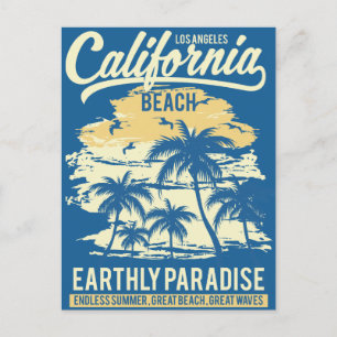 Discover the Endless Summer on paradise Beach Postcard