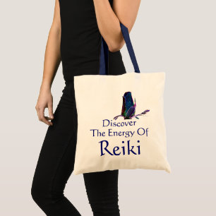 Discover The Energy Of Reiki Tote Bag