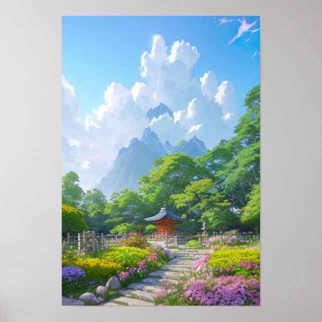 Discover the Hidden Japanese Shrine Poster (Front)