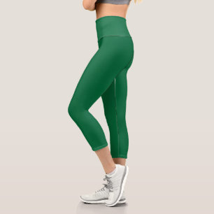 Discover the Perfect Blend of Green, Azure, Aqua, Capri Leggings