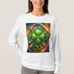 Discover the Perfect Harmony of Shamrock, Musical T-Shirt