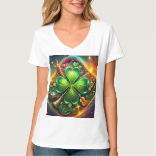 Discover the Perfect Harmony of Shamrock, Musical T-Shirt