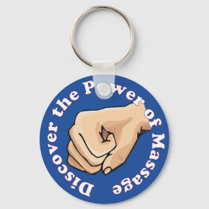 Discover the power of massage key ring