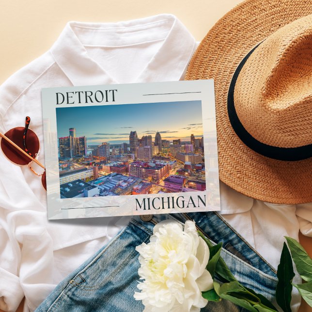 Discover the Vibrant Spirit of Detroit, Michigan Postcard (Birthday Depot
Discover the Vibrant Spirit of Detroit, Michigan Postcard)