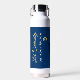 Discover the world with curiosity water bottle