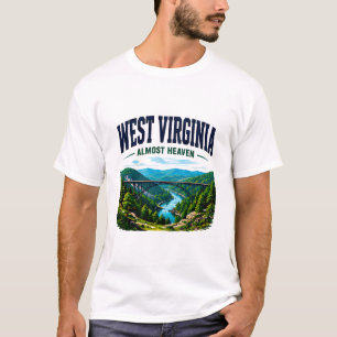 Discover West Virginia Wild Beauty T-Shirt