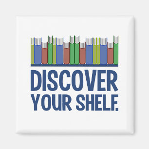 Discover Your Shelf magnet