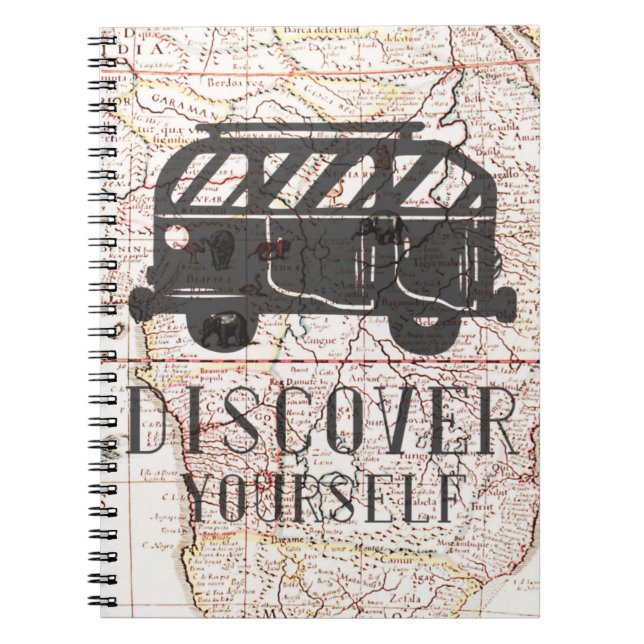 Discover Yourself  Notebook (Front)