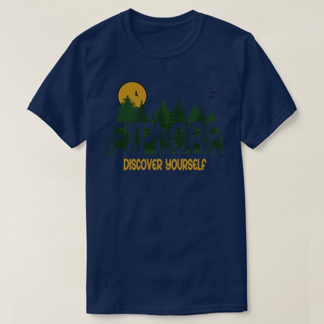 Discover Yourself T-Shirt (Design Front)
