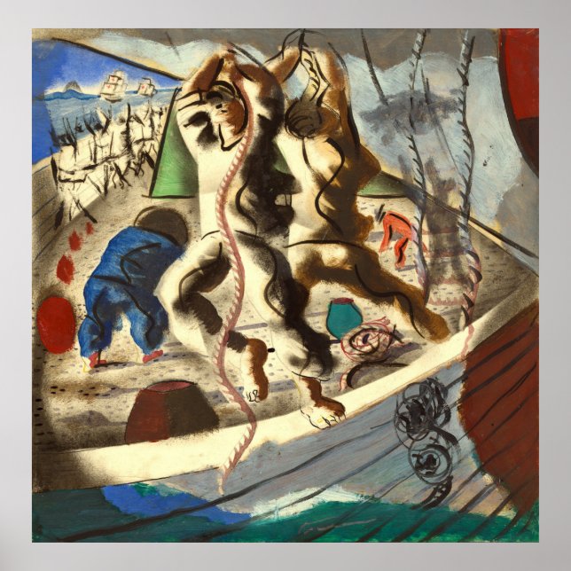 Discovering Land Sketch 1941 Poster (Front)