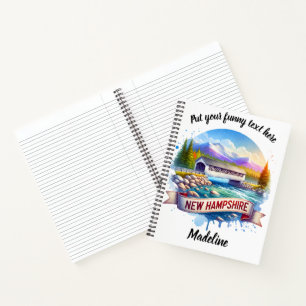 Discovering New Hampshire's covered bridge Notebook