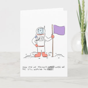 Discovering Space Greeting Card