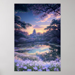 Discovering the Enchanting Pagoda Poster