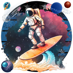 Discovering the Universe Square Wall Clock