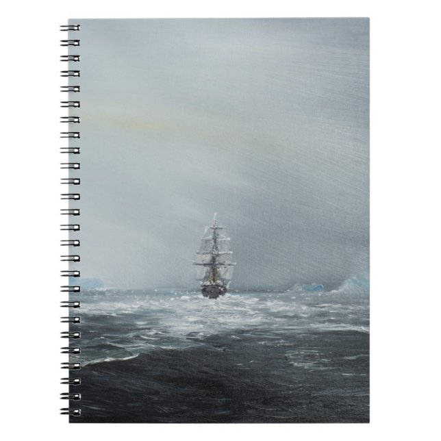 Discovery Captain Scott And Crew Notebook (Front)