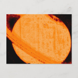 Discovery of a Dark Auroral Oval on Saturn Postcard