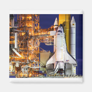 Discovery Space Shuttle Launch Magnet