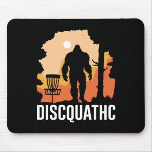 Discquatch Bigfoot Disc Golf Adventure Mouse Mat