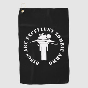 Discs are excellent Zombie Ammo Disc Golf Towel