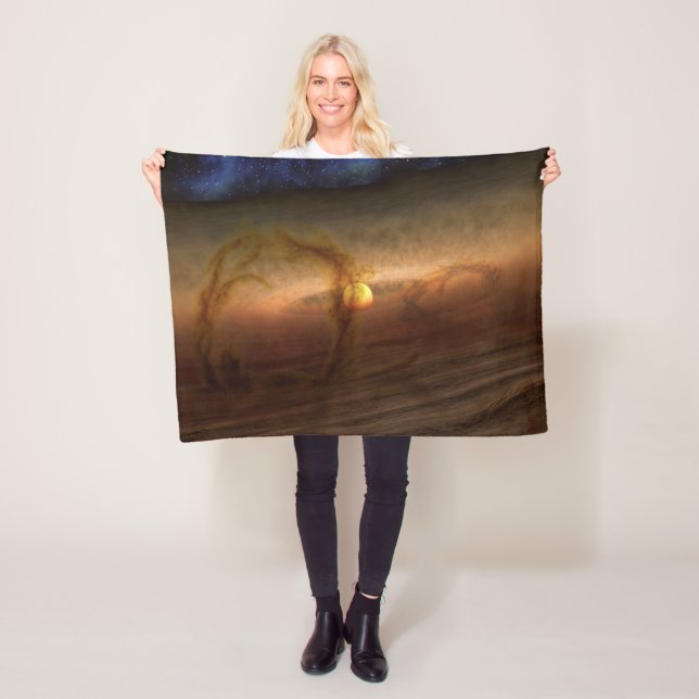 Discs Of Planet-Forming Material Circling Stars. Fleece Blanket (In Situ)
