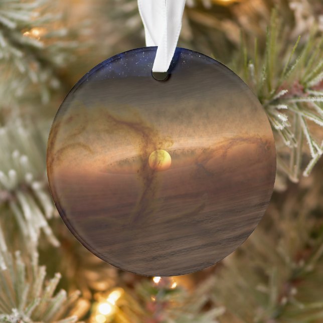 Discs Of Planet-Forming Material Circling Stars. Ornament (Tree)
