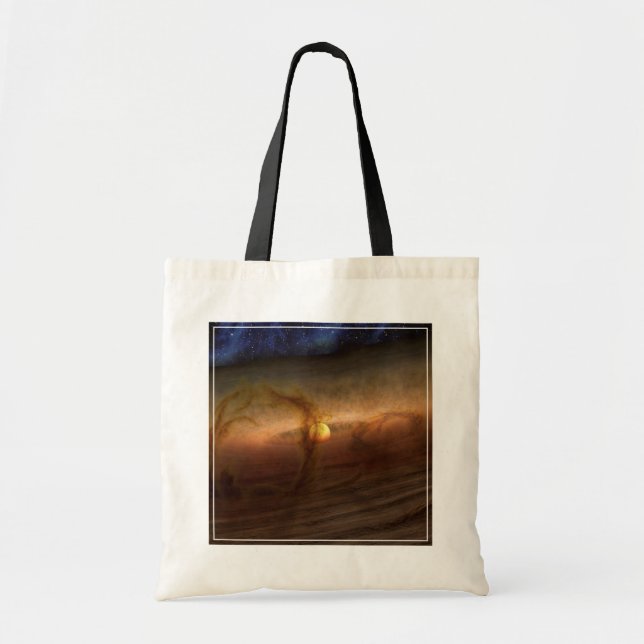 Discs Of Planet-Forming Material Circling Stars. Tote Bag (Front)