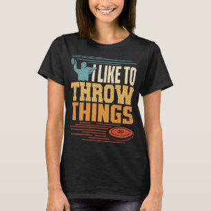Discus Athlete Track Field T-Shirt