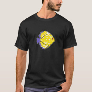 Discus Fish Aquarium Design For Fishkeeping Fans T-Shirt