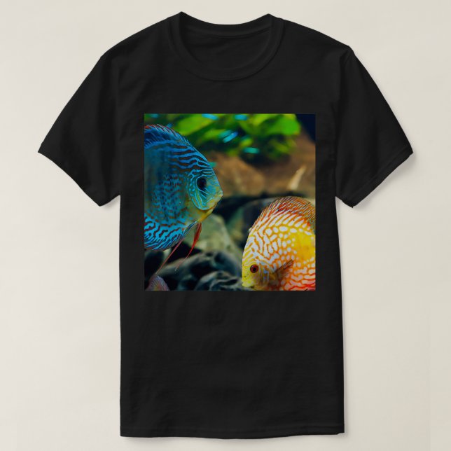 Discus Fish Photo T-Shirt (Design Front)