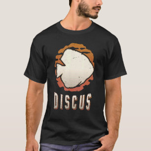 Discus Fish Vintage Retro Classic Animal Sunset T-Shirt