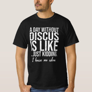 Discus funny sports gift idea T-Shirt