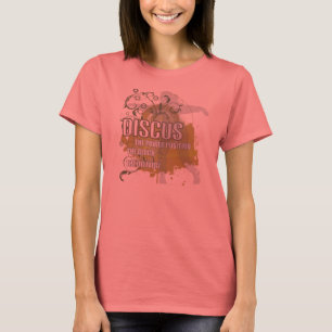 Discus.The Power Position. The Block. The Delivery T-Shirt
