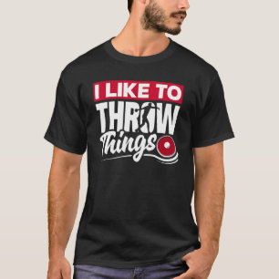 Discus Throwing Discus Thrower Track And Field Lik T-Shirt