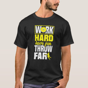 Discus Throwing Discus Thrower Track And Field Thr T-Shirt