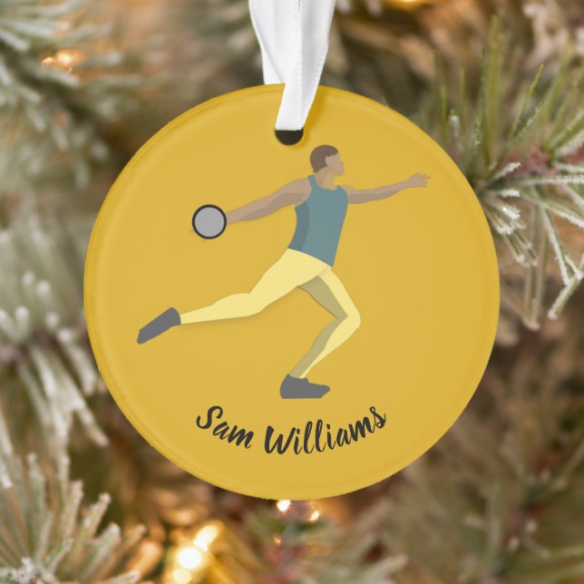 Discus Throwing Ornament (Tree)