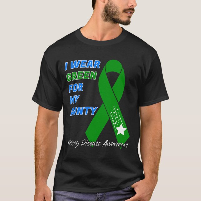 Disease Awareness Dialysis Transplant Donor Warrio T-Shirt (Front)