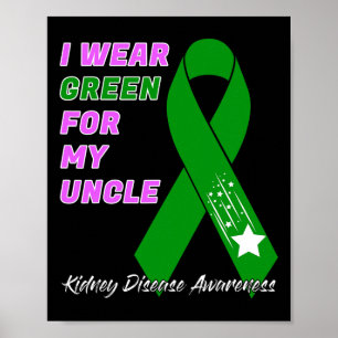 Disease Awareness Dialysis Transplant Patient Warr Poster