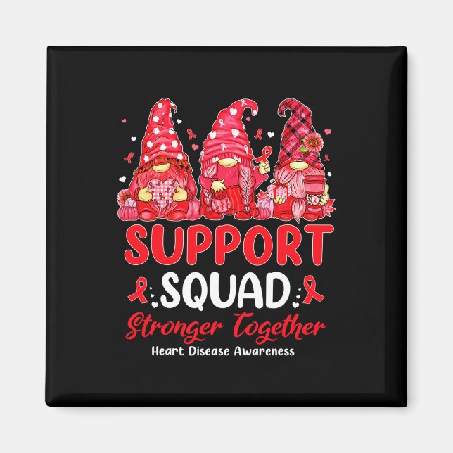 Disease Awareness Gnomies Support Squad  Magnet (Front)