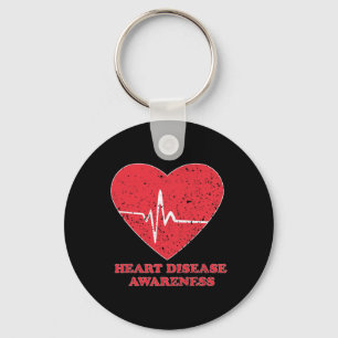 Disease Awareness -national Wear Red Shirt Day Key Ring