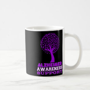 Disease Awareness Purple Ribbon Support Walk Coffee Mug