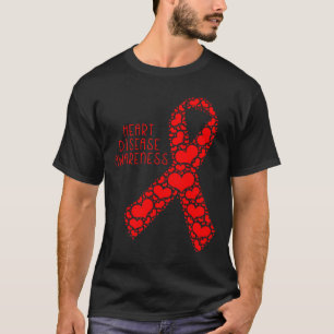 Disease Awareness Red Ribbon T-Shirt