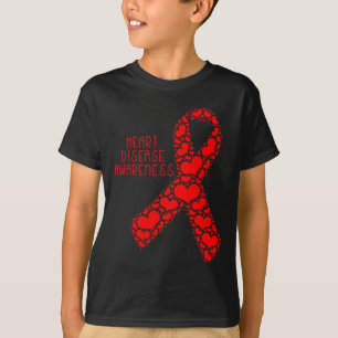 Disease Awareness Red Ribbon T-Shirt